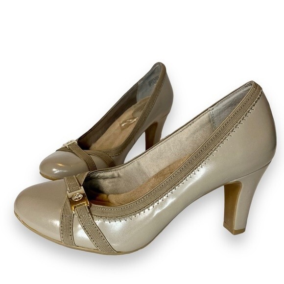 Giani Bernini Shoes - Giani Bernini | Classic Dark Taupe Pumps Heels | Size 7